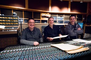 John, Lance and Paul at Avatar checking the score